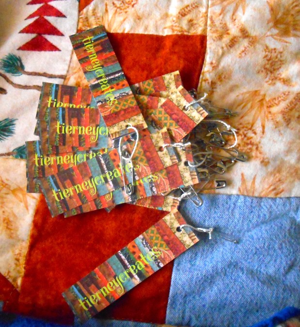 from business card disaster to handy tag!