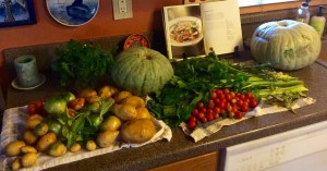 It helps to have a friend who is an excellent gardener and generous!