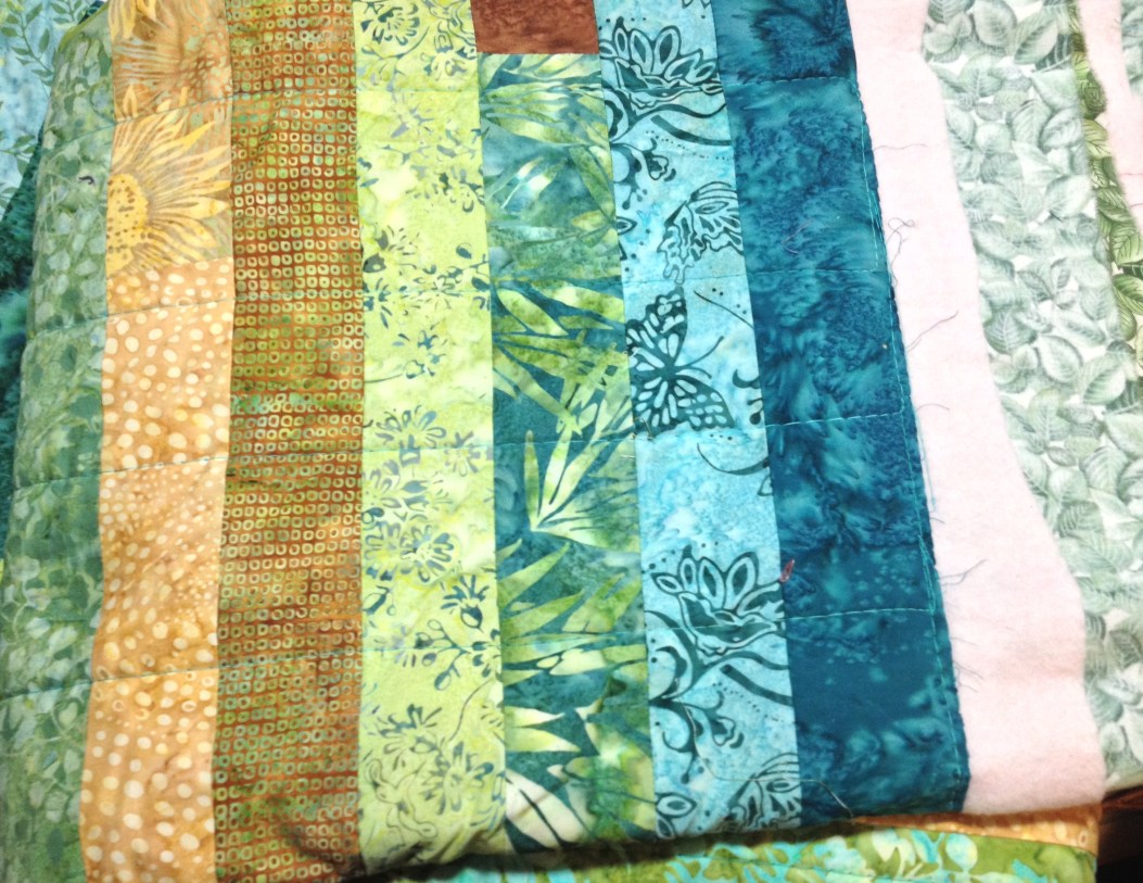 The Basted Quilt...