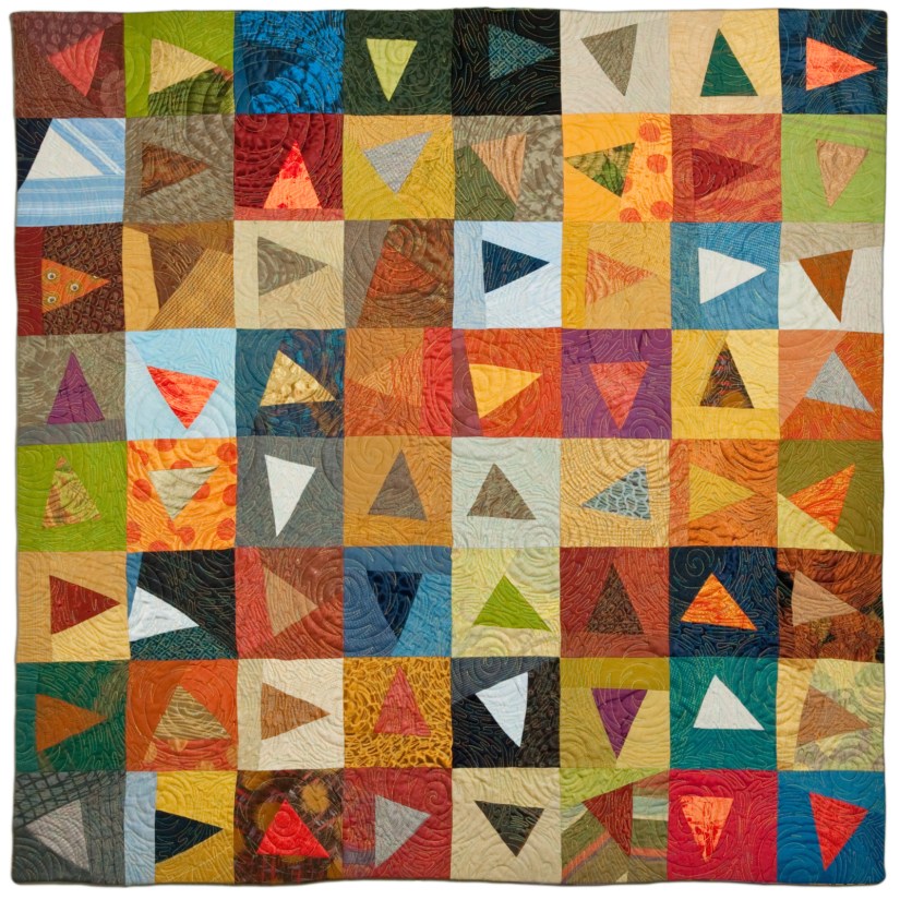 Color Study 1: Reflections of Flying Triangles (2012)