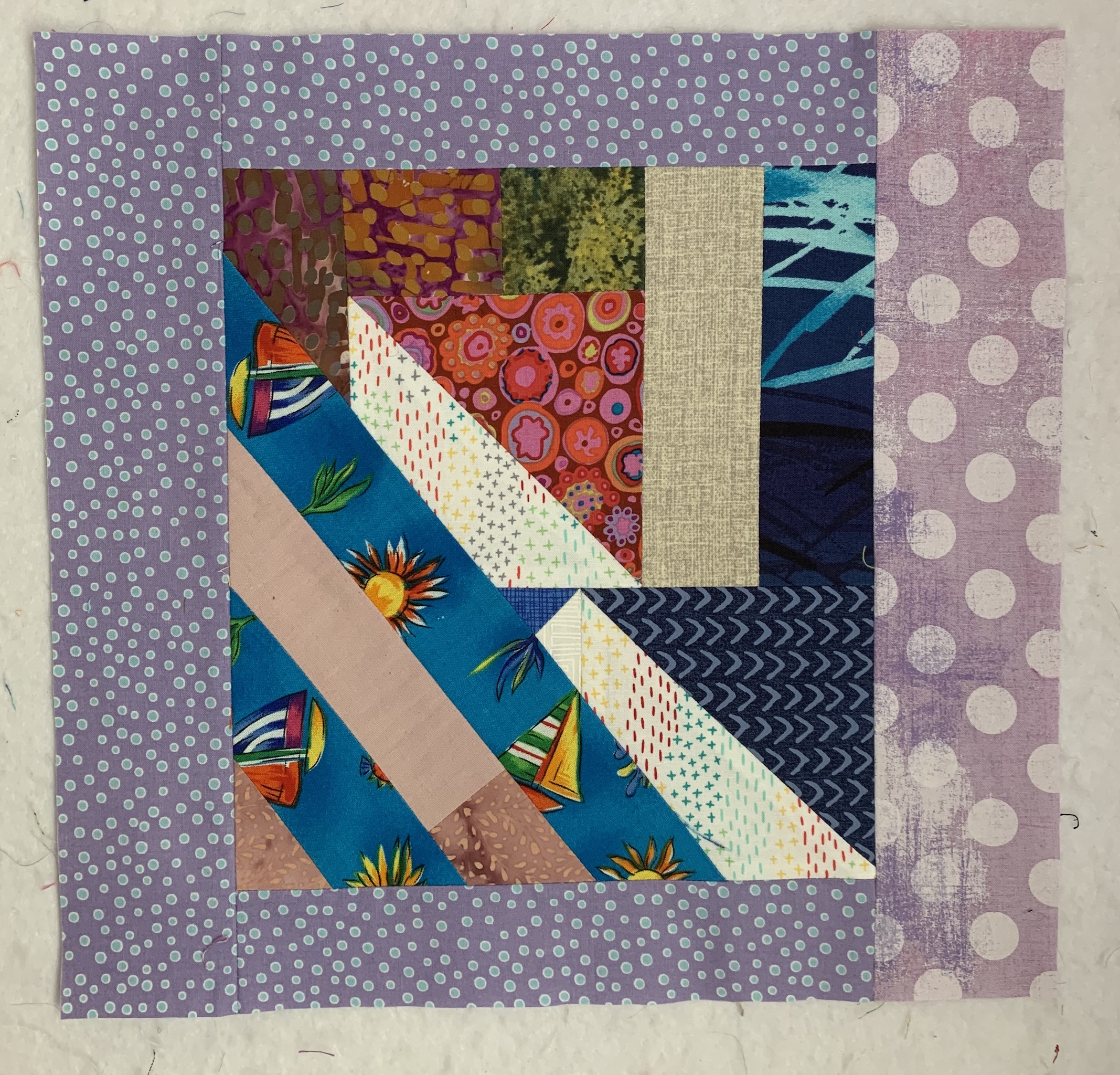 #7, end border strip for _A_ blocks