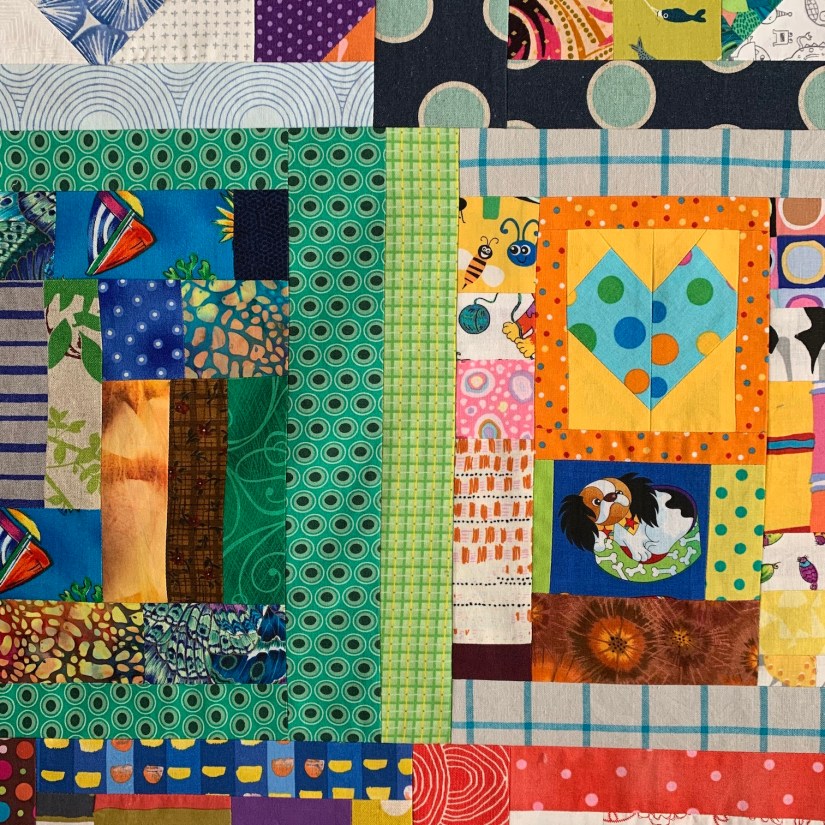 #9A- green plaid filler